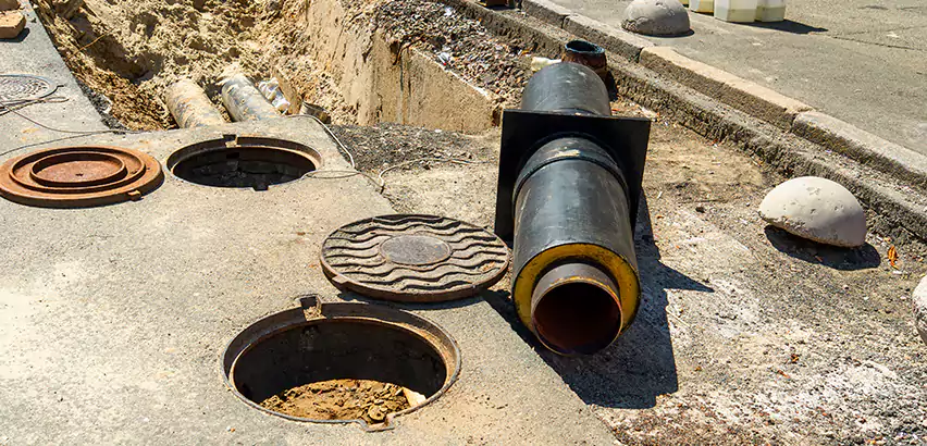 Lateral Sewer Line Replacement in Fort Lee