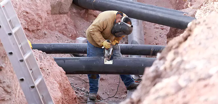 Water Line Replacement in Fort Lee