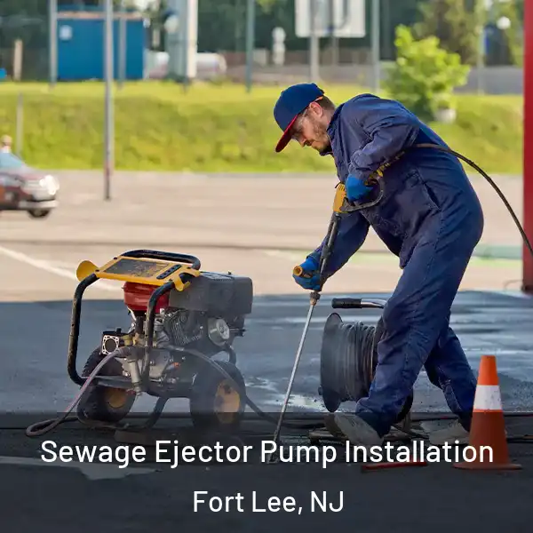  Sewage Ejector Pump Installation Fort Lee, NJ